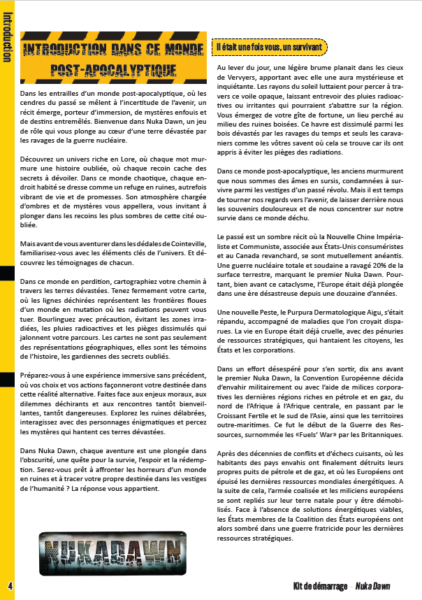 Kit de démarrage et supplément de fiche de personnage Samuel Boyet – Image 2
